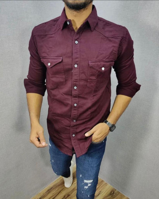 DOUBLE POCKET SHIRT