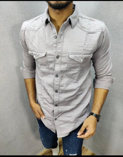 DOUBLE POCKET SHIRT