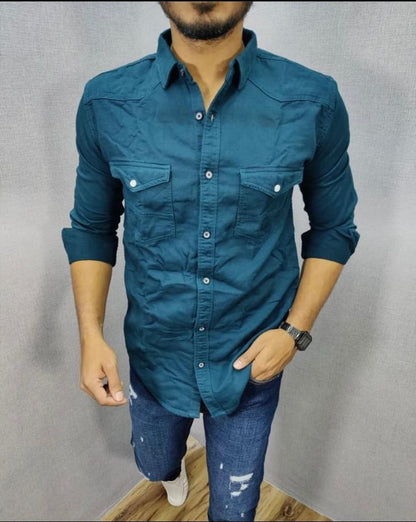 DOUBLE POCKET SHIRT
