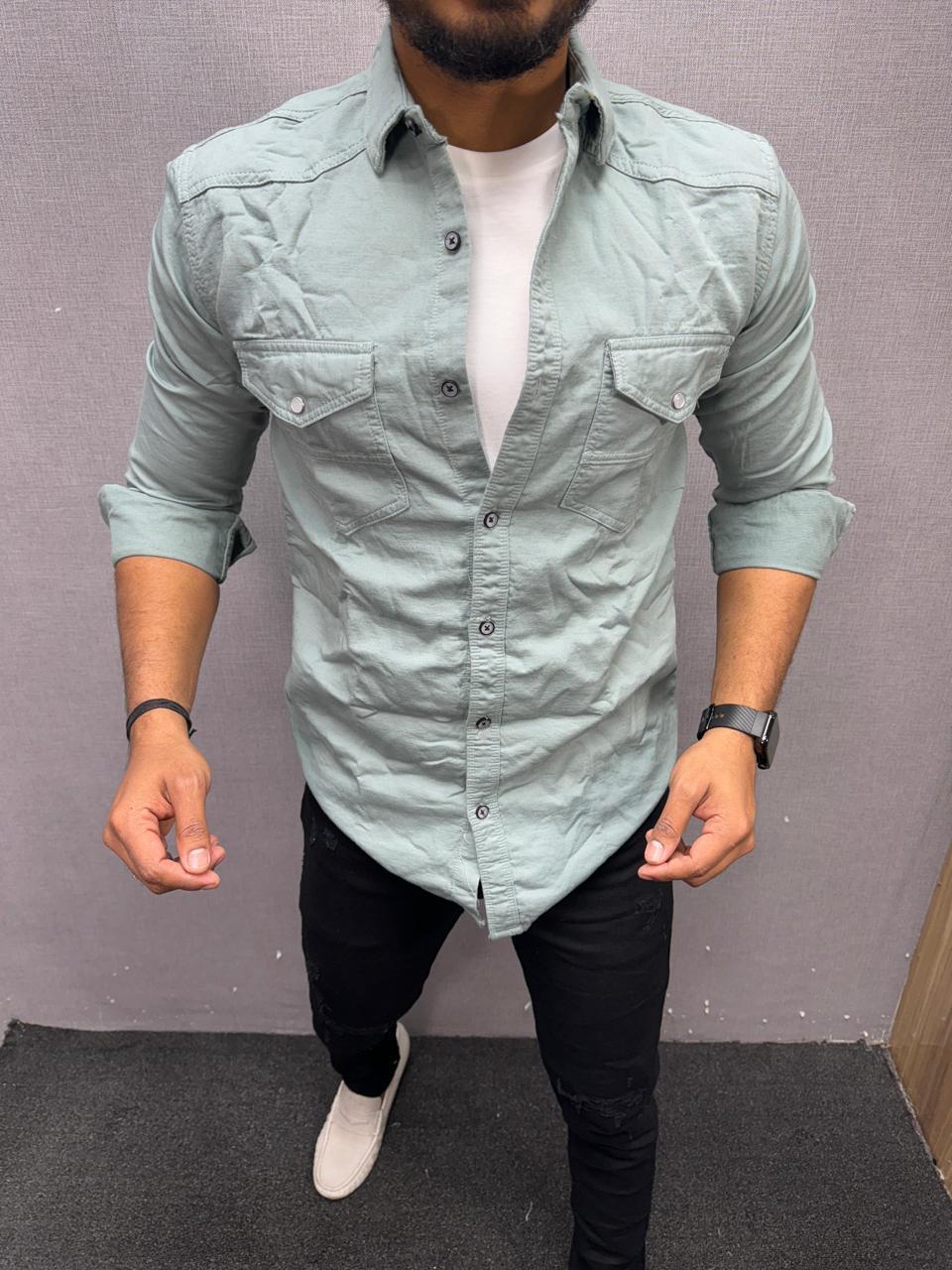 DOUBLE POCKET SHIRT