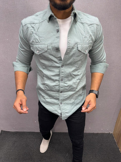 DOUBLE POCKET SHIRT